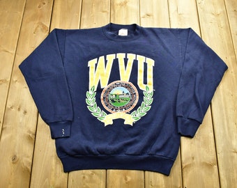 Wvu Sweatshirt - Etsy UK