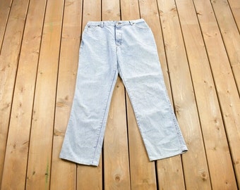 Vintage jaren 1970 Sheplers-jeans maat 34 x 28 / lichte wassing / Made in USA / American Vintage / Streetwear Fashion / Vintage broek / Raw Denim