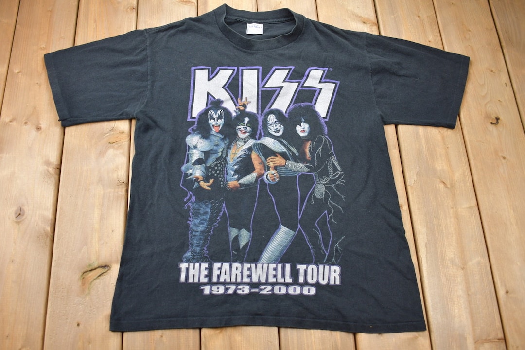 Vintage 2000 KISS the Farewell Tour Tour Band T-shirt / Band