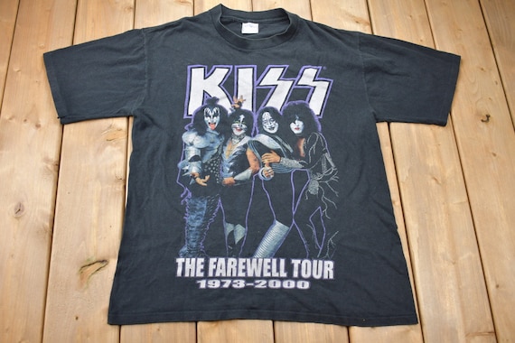 KISS バンドT THE FAREWELL TOUR 1973-2001 Kiss ®️The Farewell Tour 1973-2000 Original Vintage Rock T