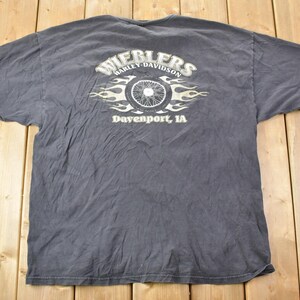 Vintage 1990s Harley Davidson Graphic T-Shirt / Vintage T Shirt / Streetwear / Graphic Tee / Single Stitch / Made In USA
