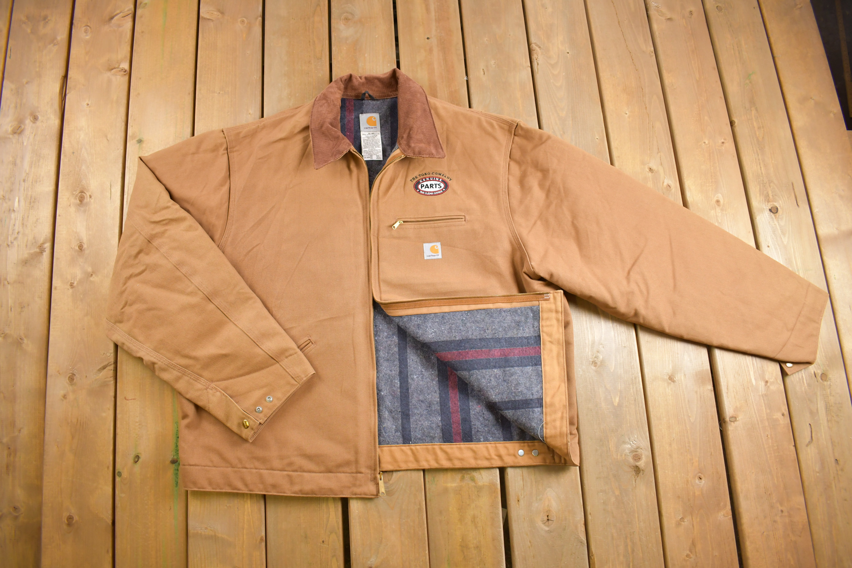Buy Vintage 1990s Carhartt Detroit Jacket / Workwear Blanket