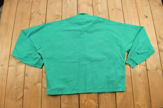 Vintage 1980s Beaver Canoe Button Up Shirt / Samp… - image 2