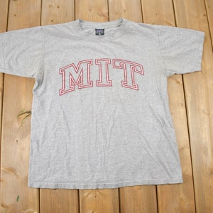 Vintage 1990s Massachusetts Institute Of Technology T-Shirt / NCAA Tee / Americana / Sportswear / MV Sport