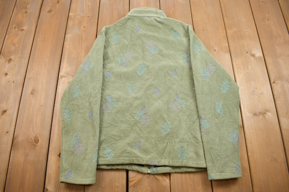 Vintage 1990s Woolrich Leaves Themed Outdoorsman … - image 2