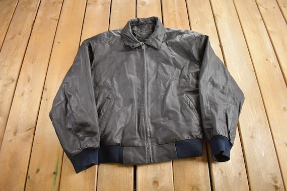 ジャケット・アウター 1990's POLO WESTERN LETHER JKT Vintage 90's Polo Country Ralph Lauren A-2 Leather Flight