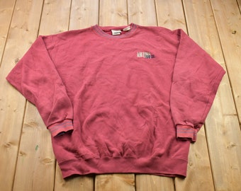 Vintage 1990s  Arizona Jean Co. Crewneck Sweatshirt / 90s Crewneck / Made In USA / Streetwear / Embroidered / Arizona Crewneck