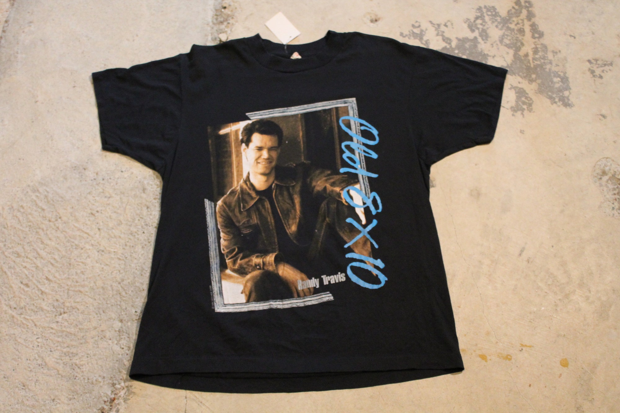 Discover Vintage 1990s Randy Travis T Shirt / Old 8x10 / Concert Tee