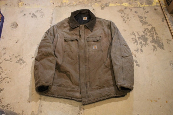 Vintage Carhartt / Full Zip Lined Workwear Jacket