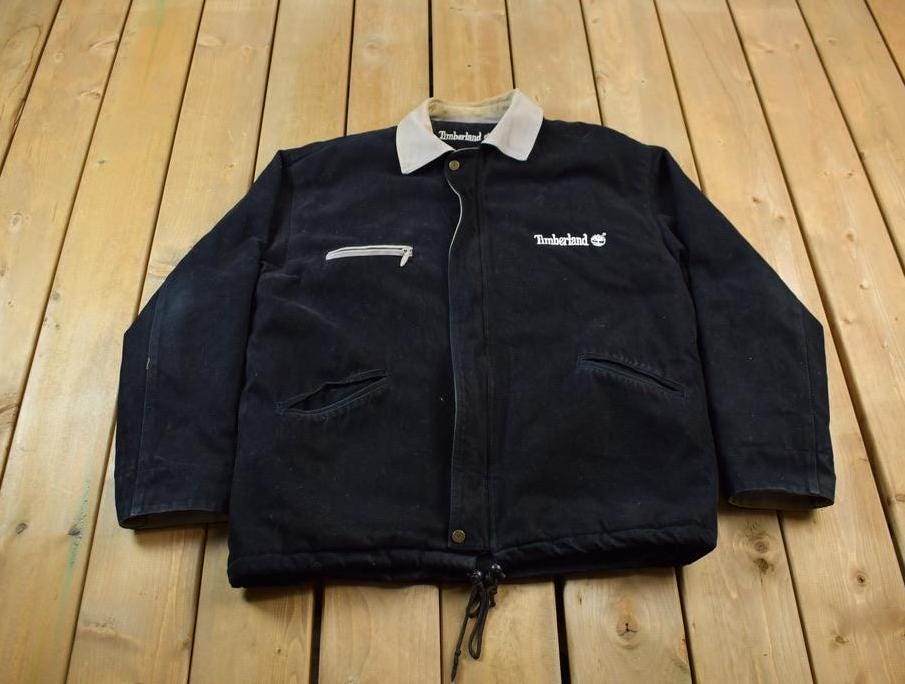 Vintage 1990s Timberland Weather Gear Field Coat / Vintage 