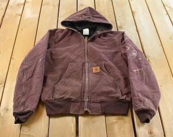 Vintage 1990s Carhartt Aztec Western Active Jac Jacket Size XL - Etsy