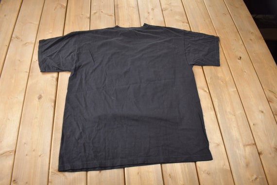 トップス 90s VTG Jim Warren  Girl T Shirt Vintage 1998 the Doors Jim Morrison Graphic Band T Shirt Made in