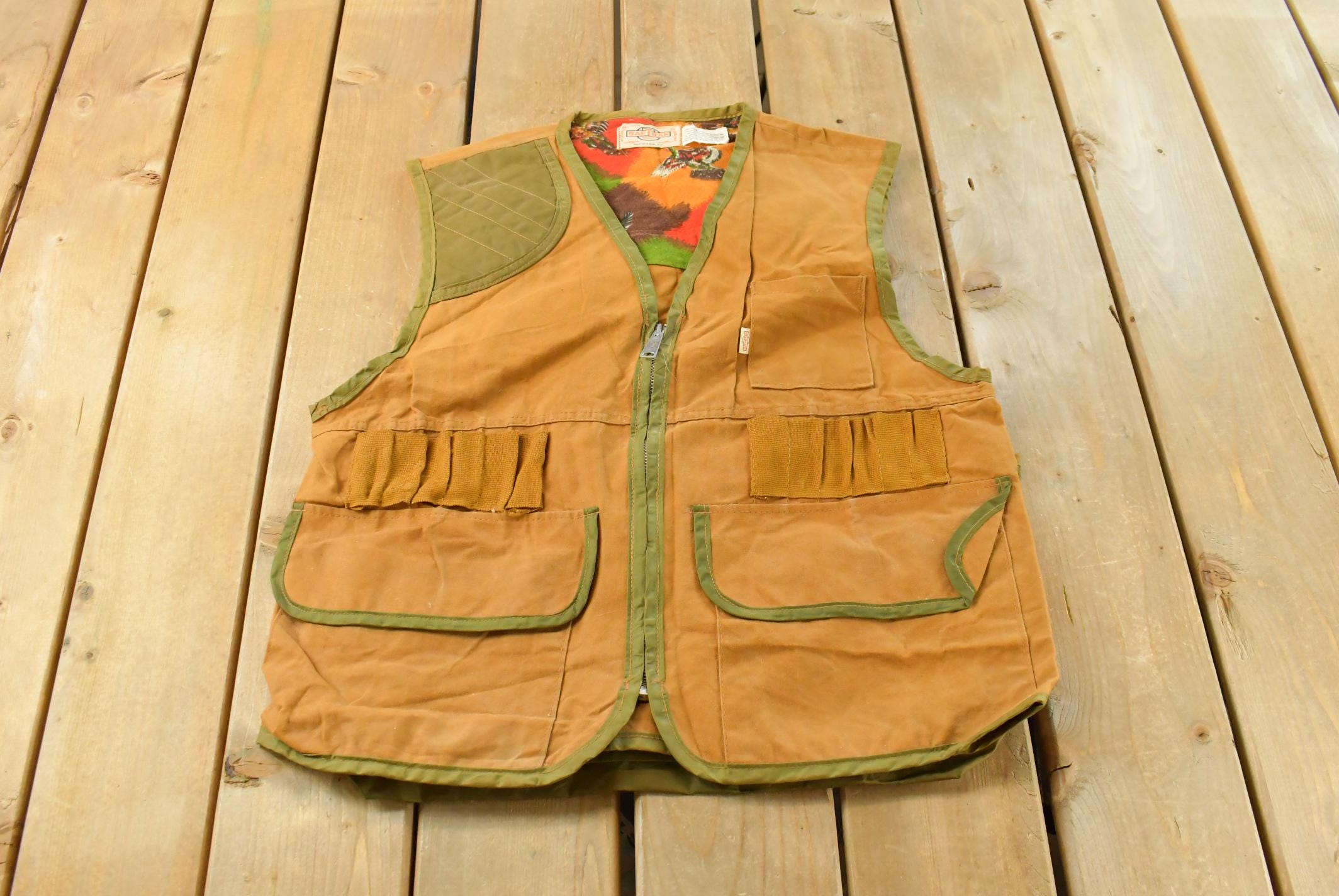 アウトレットオンライ NOS Euro Vintage Hunting Vest 【公式通販】