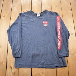 Vintage 1990s Chaps Ralph Lauren Long Tee / 90s Crewneck / Faded / Athleisure / Streetwear / Vintage Ralph Lauren