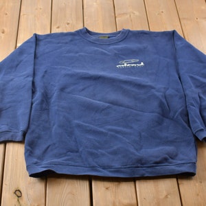 Vintage 1990s Red Sand Coastal Soul Graphic Crewneck Sweatshirt / 90s Crewneck / Surf Wear / Essential / Beach Wear / 90s Red Sand