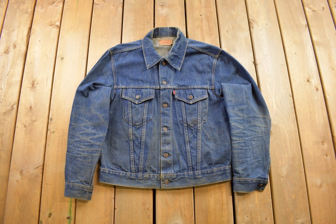 Vintage 1970s Levi's Type 3 Denim Jacket / Vintage Jean Jacket / True ...