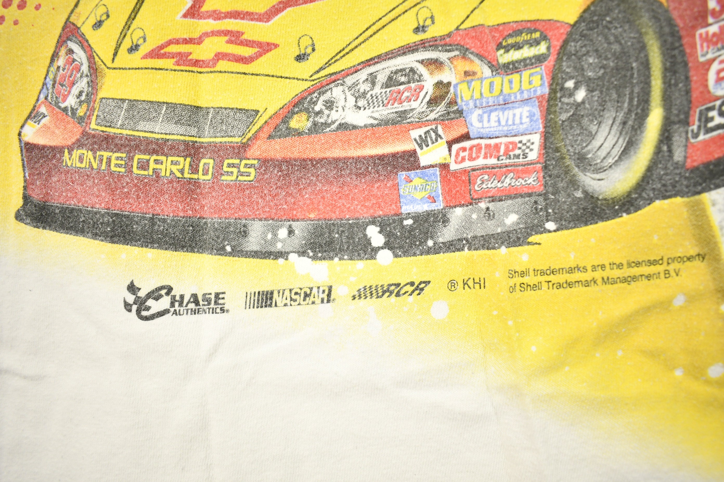 Vintage 1990s Kevin Harvick All Over Print NASCAR T-shirt Men's XL