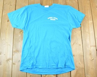 Vintage 1980s Babcock And Wilcox Soccer T-Shirt Mens L / Made In Canada / Vintage 80's Soccer Tee / Football Tee / Rare Destination Tee
