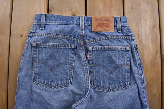 Vintage 1990s Levi's 550 Red Tab Jeans Size 26 x … - image 4