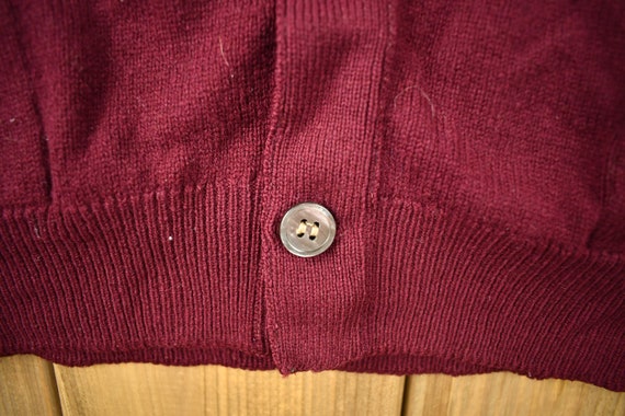 Vintage 1970s Pringle Cardigan Sweater / 100% Lam… - image 3