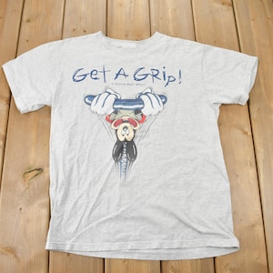 ヴィンテージ 1990年代 ディズニーランド ゲット・ア・グリップ・ライド プロモーションTシャツ / 90年代 グラフィックTシャツ / ヴィンテージ ミッキーマウス / 90年代 ディズニーTシャツ