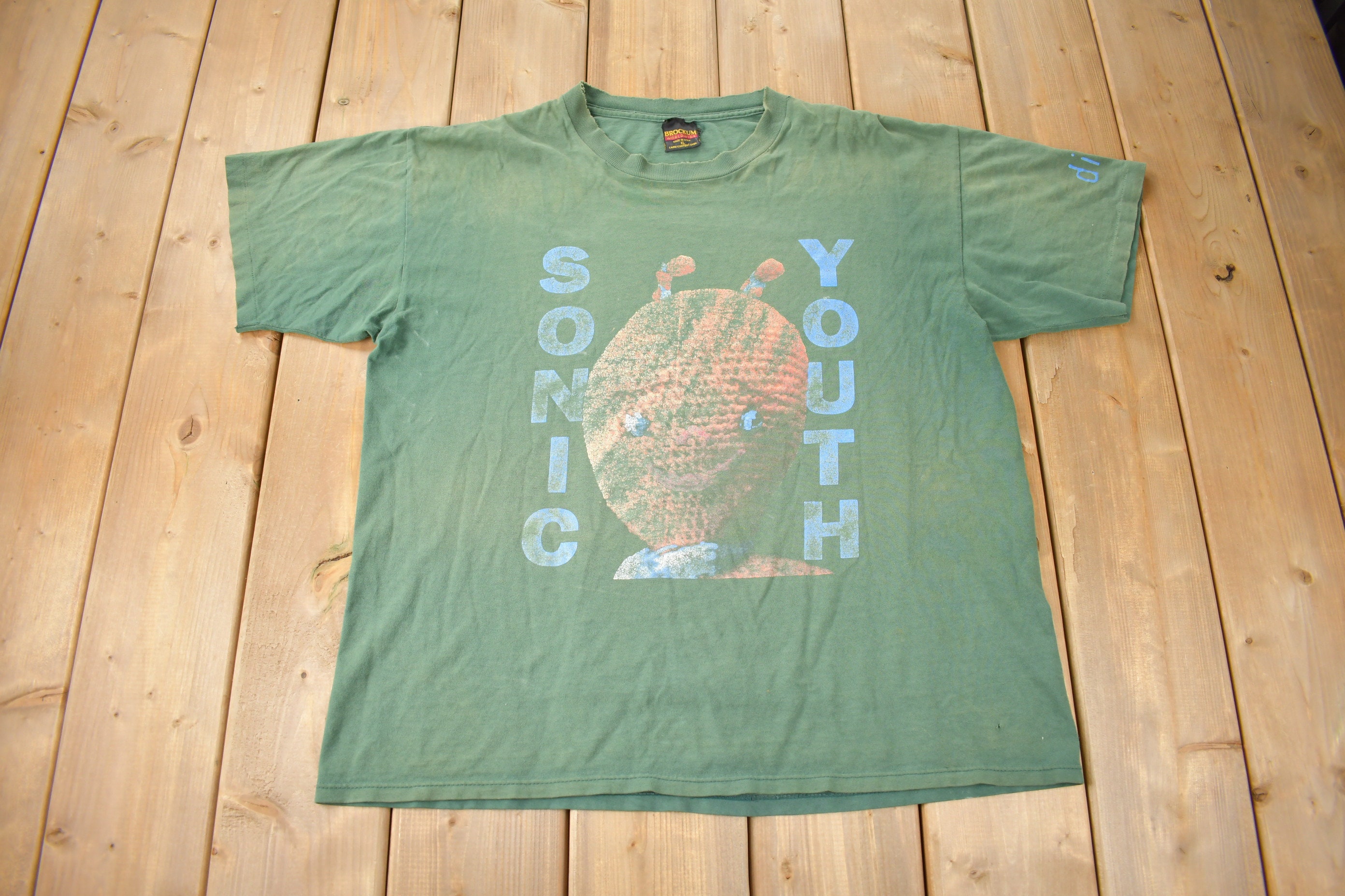 Vintage 1992 Sonic Youth Dirty Single Stitch Graphic Brockum Vintage 1992 Sonic Youth Dirty Single Stitch Graphic Brockum