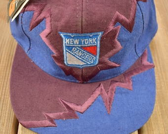 Vintage 1990s Deadstock New York Rangers Jagged Edge
