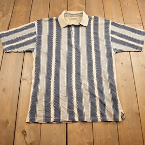 Vintage 1990s Guess Short Sleeve Striped Button Up Shirt
