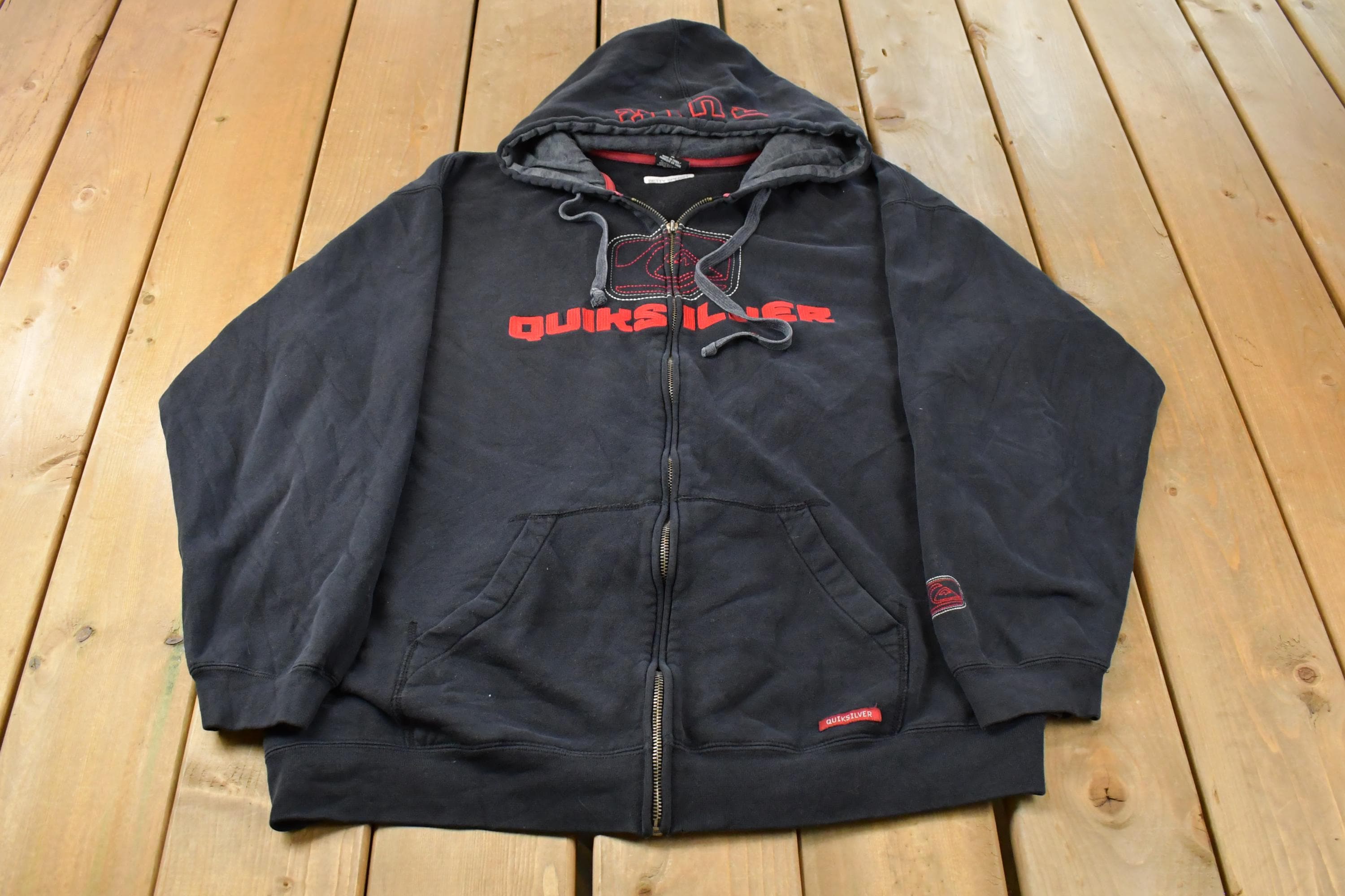Vintage Quiksilver Hoodie - Etsy