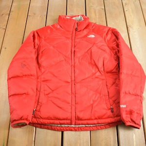 Vintage 1990s The North Face 550 Women&#39;s Puffer Jacket / Goose Down Fill / Vintage Bubble Jacket / Purple North Face