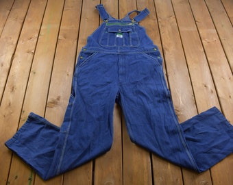 Vintage 1990s Liberty Denim Jean Overalls Size 36 x 34 / Vintage Overalls / Made in USA / Streetwear / Vintage Workwear