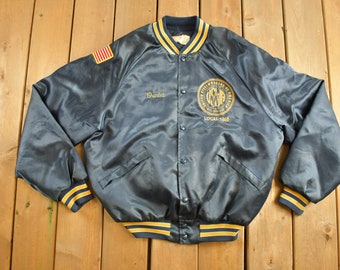 ジャケット・アウター Vintage King S Vintage 1980s Steelworkers Ashland USA Bomber Jacket / Nylon