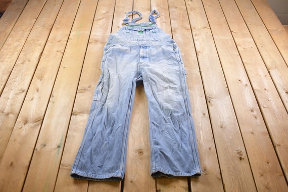 Vintage 1990s Liberty Denim Jean Overalls Size Me… - image 2