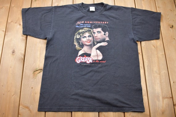 Vintage 1997 Grease is the Word 20th Anniversary John Travolta T 