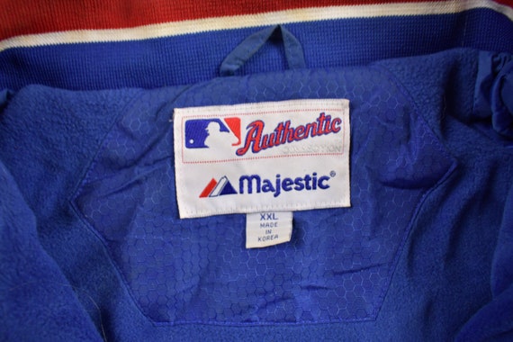 Vintage 1990s Chicago Cubs MLB Majestic Windbreaker Baseball