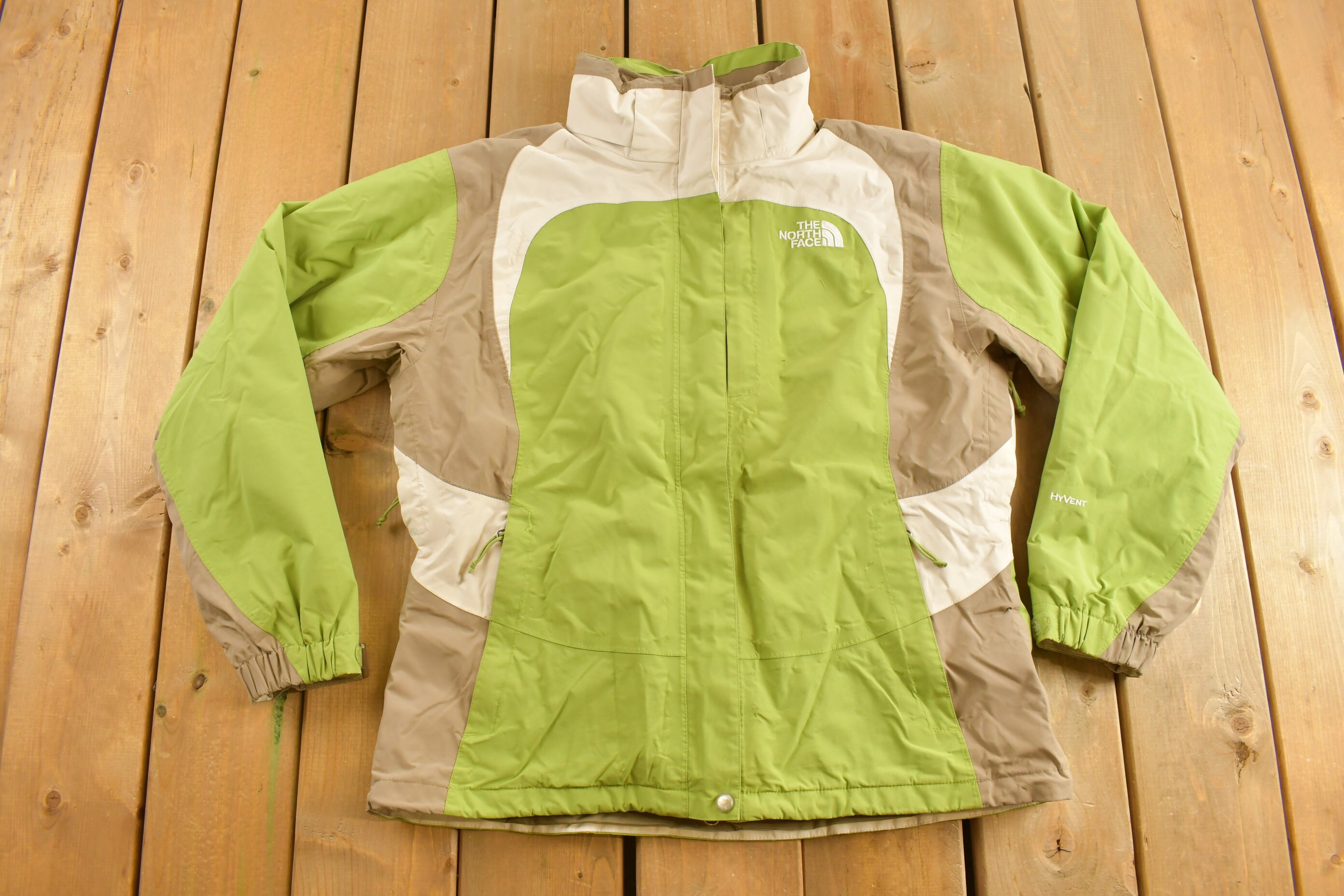 North face hyvent jacket green 2025