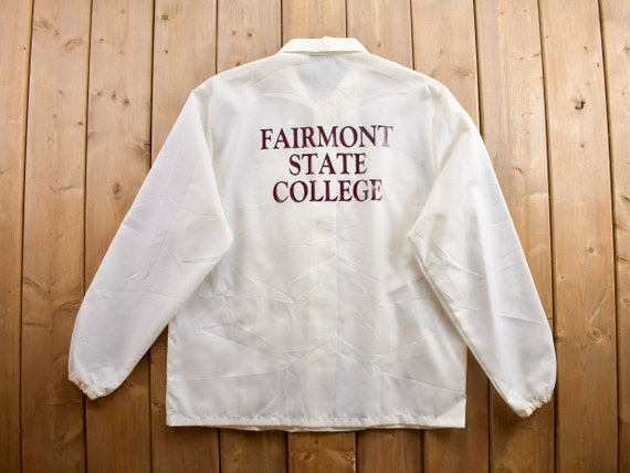 Vintage 1990s Fairmont State Holloway Nylon Jacke… - image 1
