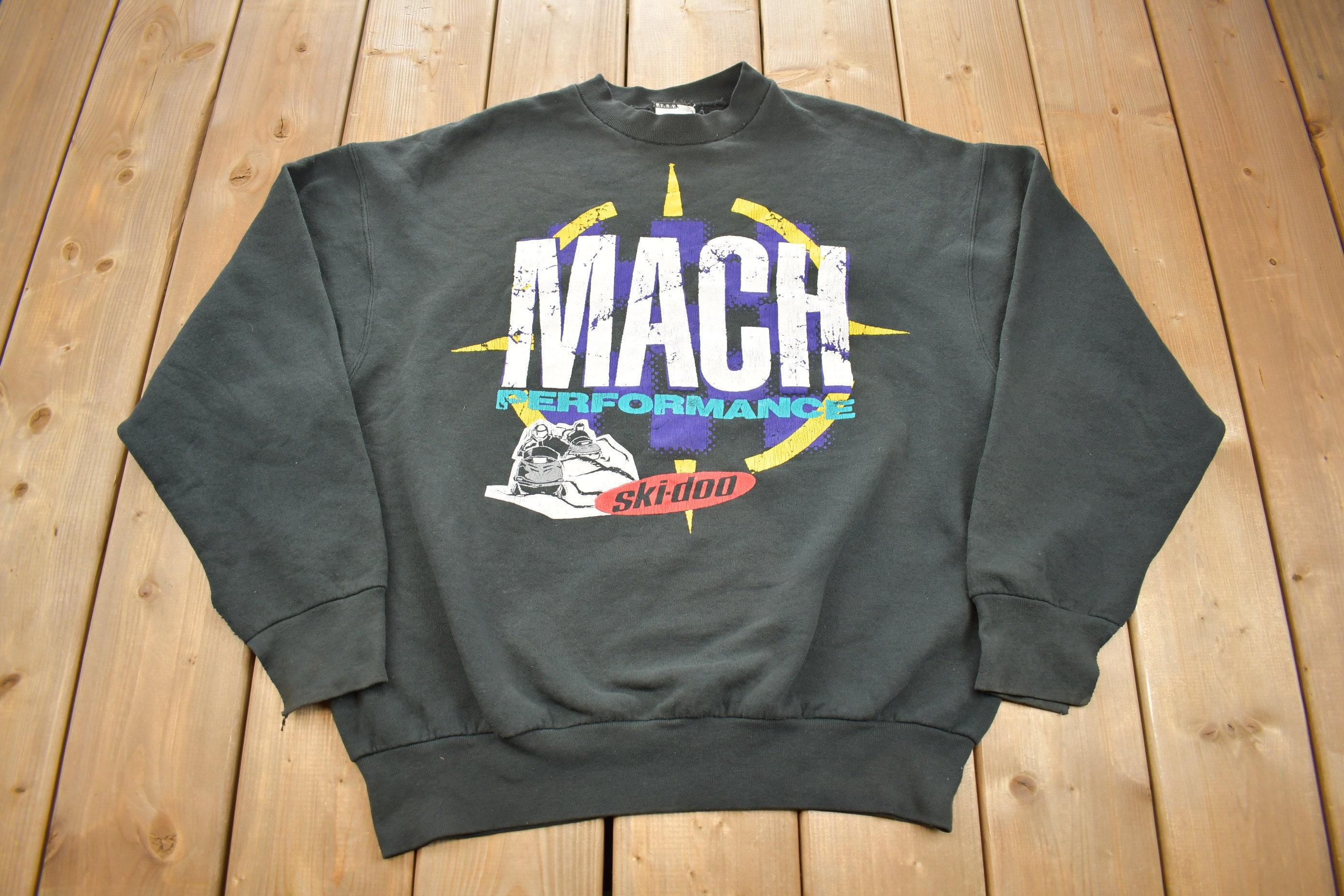 Vintage Ski-Doo Snowmobile Hoodie Vintage Ski-Doo Snowmobile Hoodie