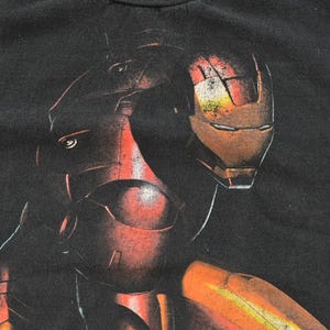 Vintage 2008 Iron Man grafisk Marvel T-shirt herr 2XL / 00-tals serietidning T-shirt / Sällsynt vintage / Vintage T-shirt / Autentiska varor bild 3