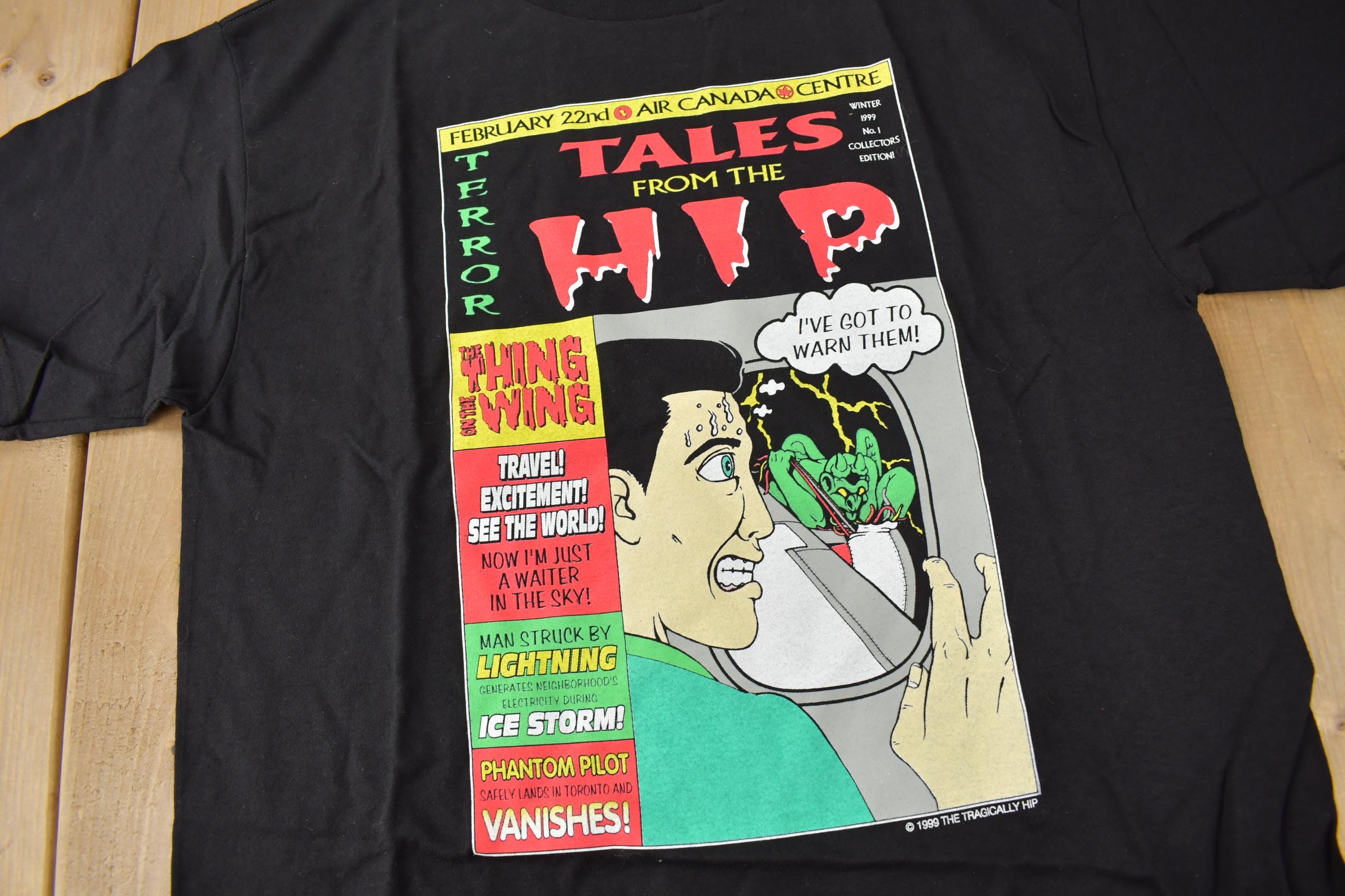 Vintage 1999 Deadstock the Tragically Hip Terror Tales From the