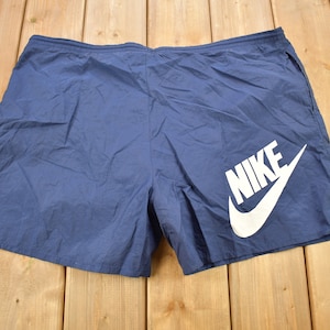 Vintage jaren 90 Nike zwembroek maat XXL / badpak / Nike zwemshorts / American Vintage / Streetwear