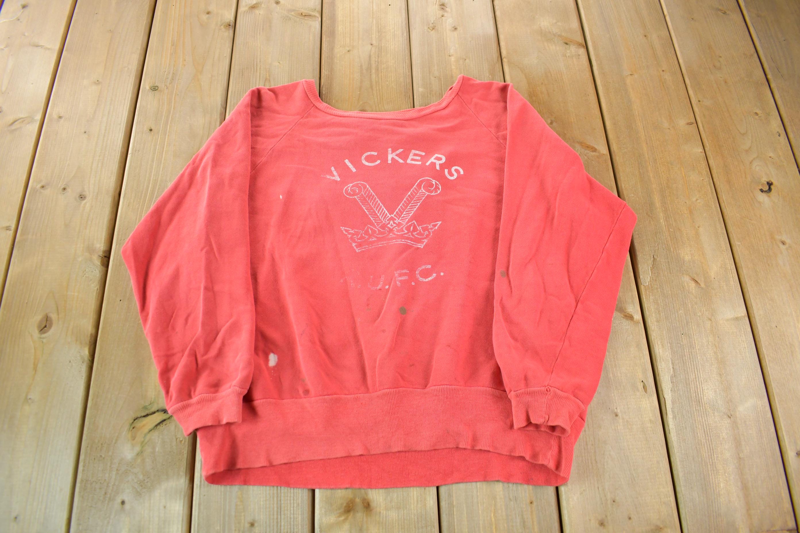 1950s Sun Faded Red Hoodies - Etsy