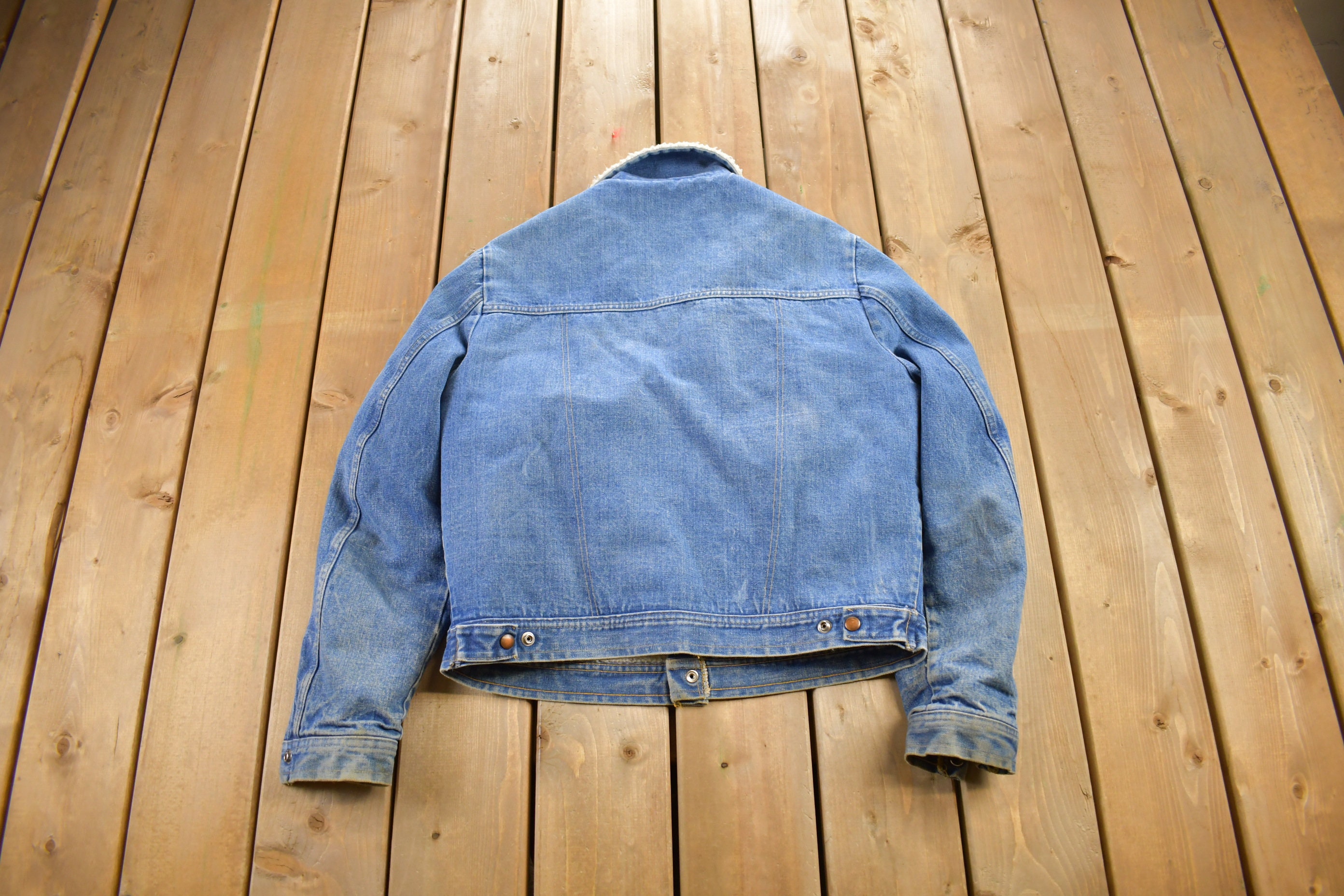 ジャケット・アウター 90s DENIME JACKET Vintage Guess Denim Jacket Women's L Light Wash Sherpa