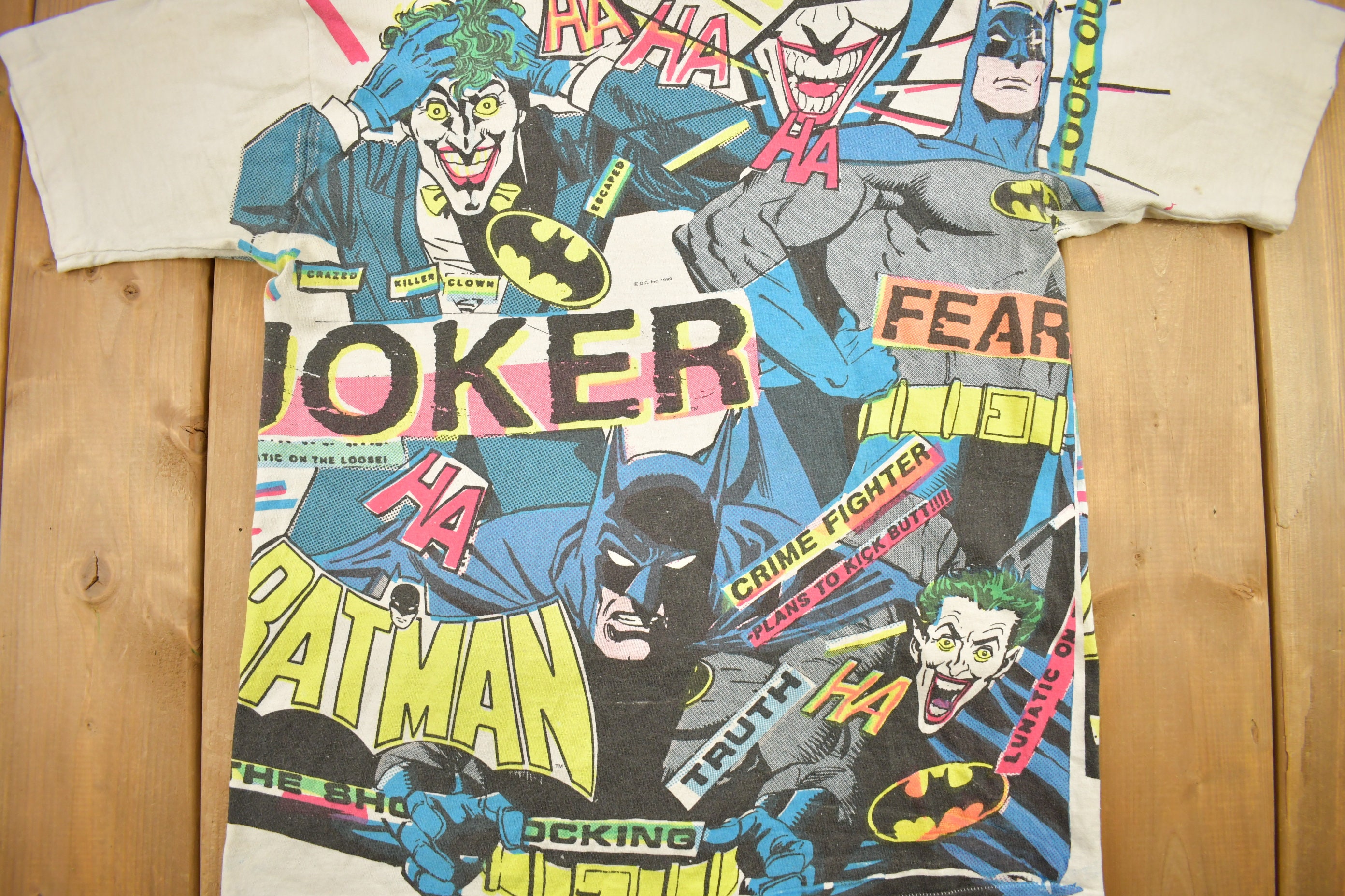 89‘ バットマン ジョーカー スウェットシャツ 80年代 DC コミック 80S 米国製 バットマン ジョーカー プリント スウェットシャツSZ