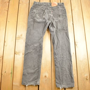 Vintage 1990s Levi&#39;s 505 Red Tab Relaxed Fit Jeans Size 33 x 30.5 / 90s Denim / Streetwear / Baggy Jeans / Made In USA / Vintage Levi&#39;s