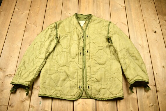 Vintage U.S. Military M65 Jacket Liner / Vintage Army Jacket