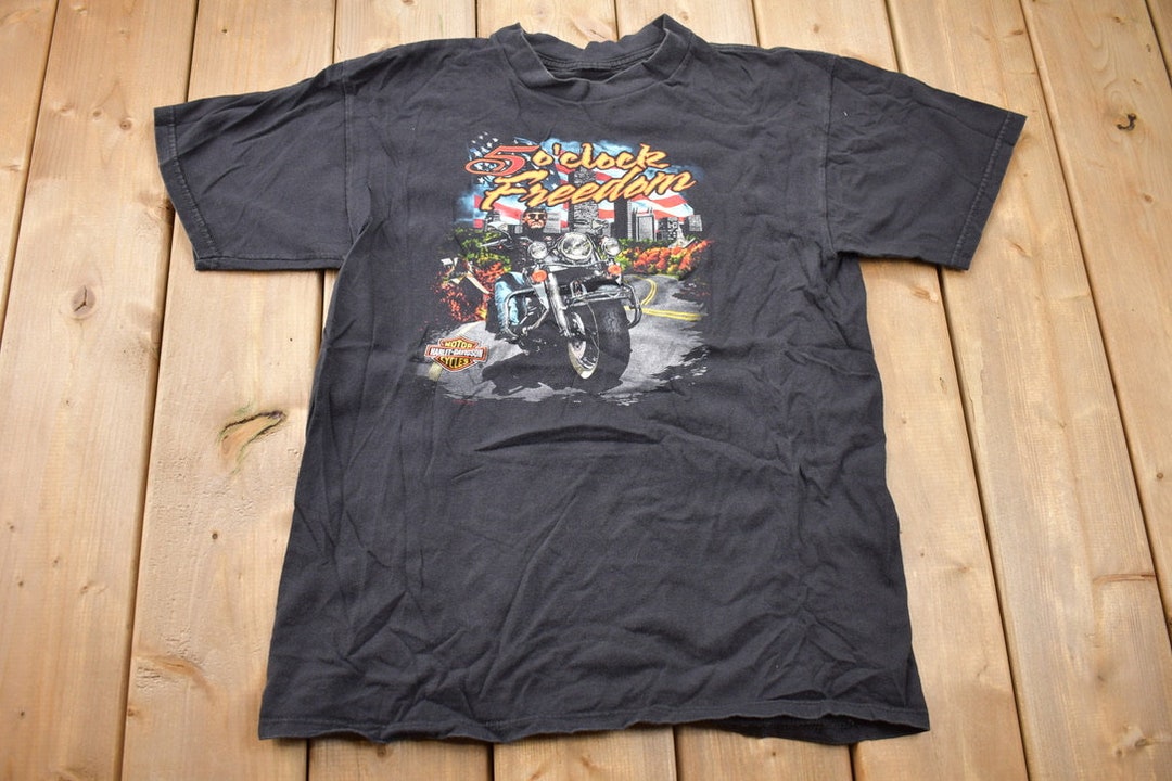Vintage 1999 Harley Davidson 5 O Clock Somewhere New Orleans