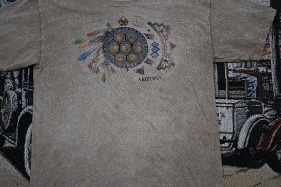 Vintage 1990s Arizona Souvenir T Shirt / Dreamcat… - image 3