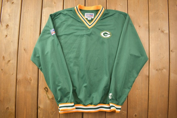 90S　NFL/PROLINE/STARTER グリーンベイパッカーズ　Lサイズ Vintage Starter Jacket Green Bay Packers Men's Large Pro