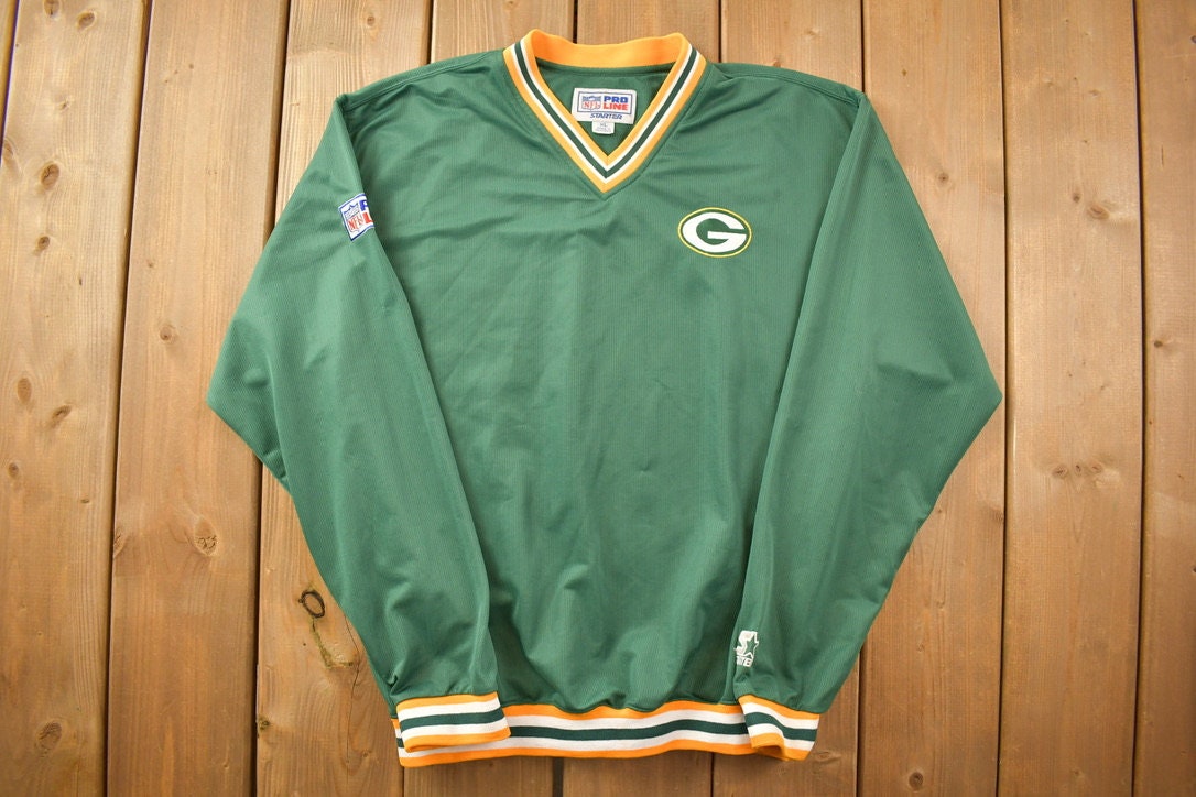 90S　NFL/PROLINE/STARTER グリーンベイパッカーズ　Lサイズ 90S NFL/PROLINE/STARTER グリーンベイパッカーズ Lサイズ 90S